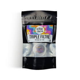 Résine CBD & CBG 58% - TRIPLE FILTRÉ | Verde CBD