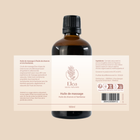 Huile de chanvre & framboise | ELEA