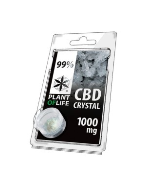 Cristaux CBD 99% 1000mg | Plant of Life