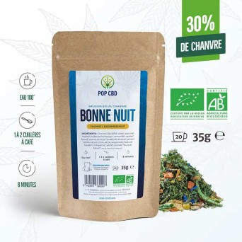 Tisane CBD bio digestion | POP CBD