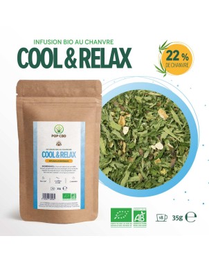 Tisane CBD bio cool & relax | POP CBD