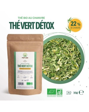 Thé au CBD bio détox | POP CBD