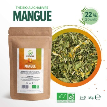 Thé au CBD bio détox | POP CBD