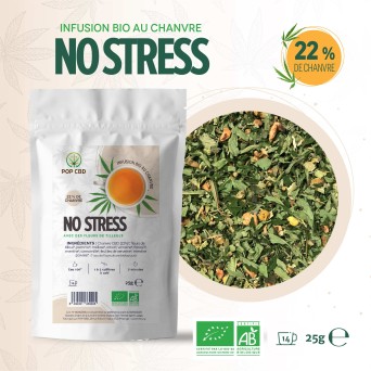 Tisane CBD bio no stress | POP CBD