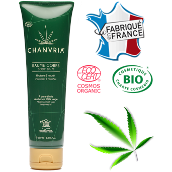 Baume corps à l'huile de chanvre - bio | Chanvria