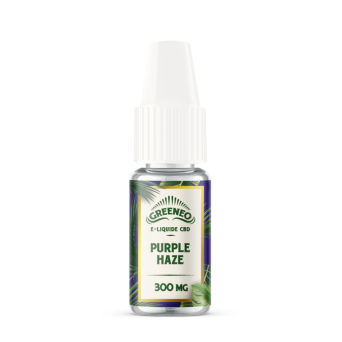 E-liquide CBD Purple Haze | Greeneo (500 mg)