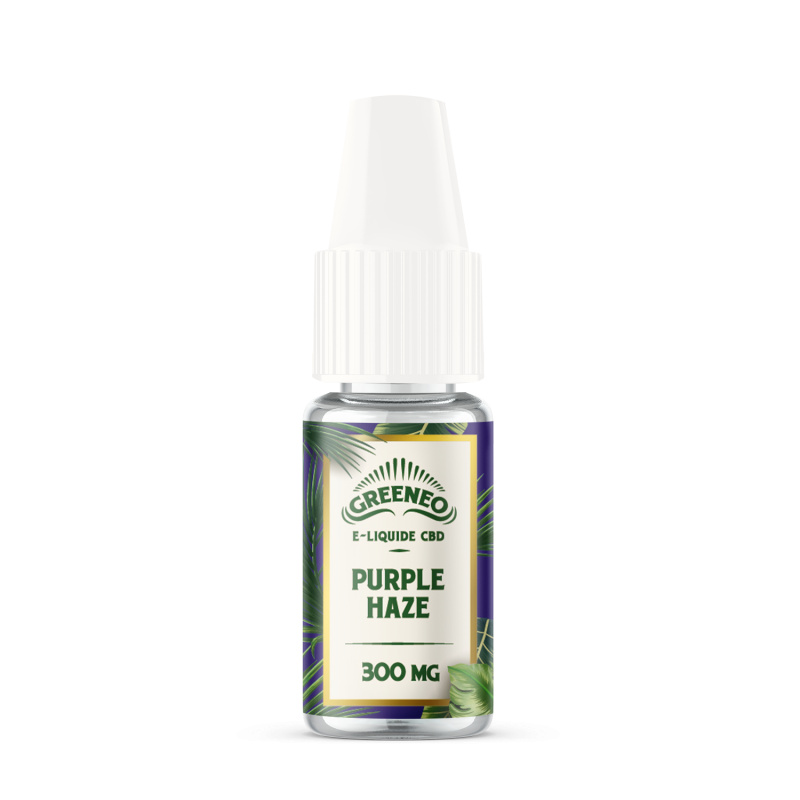 E-liquide CBD Purple Haze | Greeneo (500 mg)