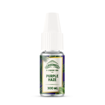 E-liquide CBD Purple Haze | Greeneo (1000 mg)