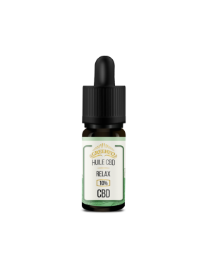 Huile CBD 10% relax | GREENEO