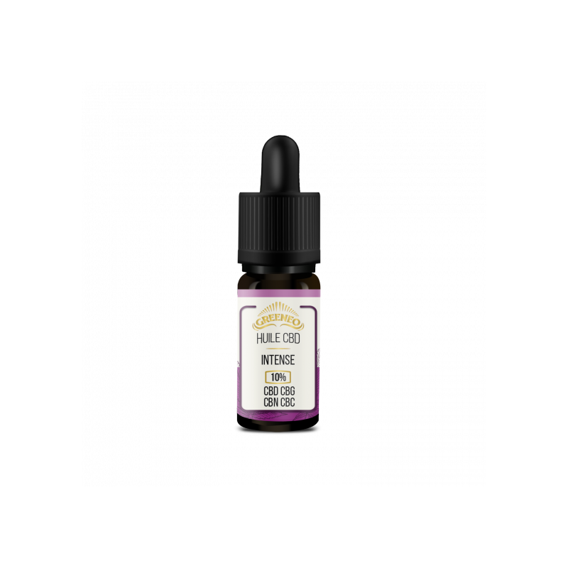 Huile CBD broad spectrum 10% intense | GREENEO