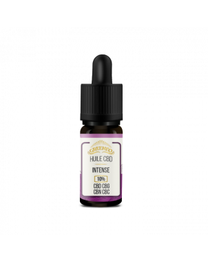 Huile CBD broad spectrum 10% intense | GREENEO