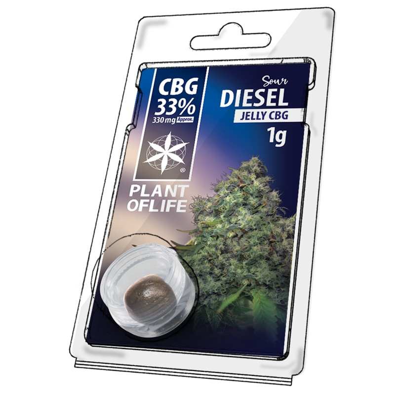 Résine CBG Sour Diesel | PLANT OF LIFE