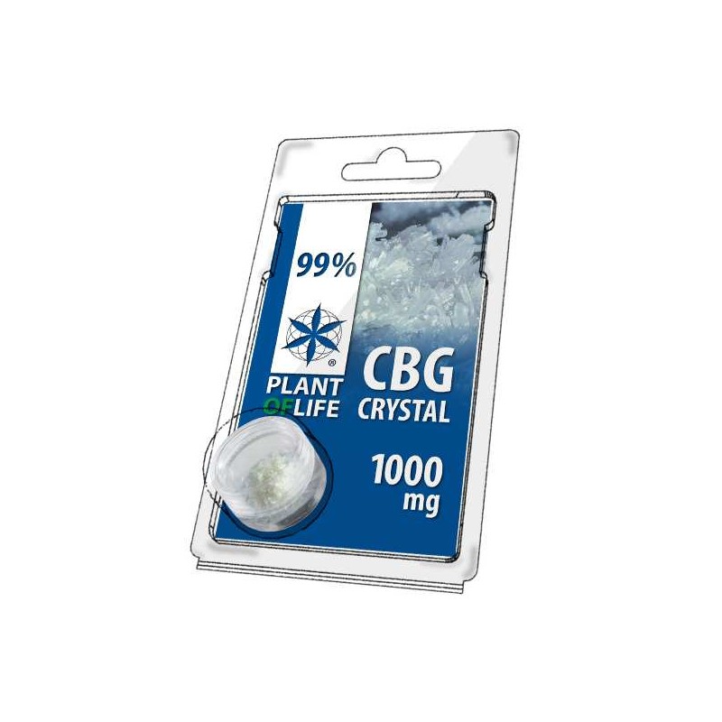 Cristaux CBG 99% - 1000mg | Plant of Life