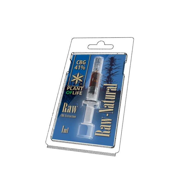 Wax CBG Raw Natural 1ml | Plant of Life