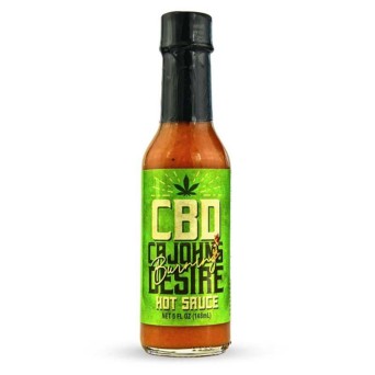 Sauce épicée au CBD | Cajohn's (Burning Desire CBD)