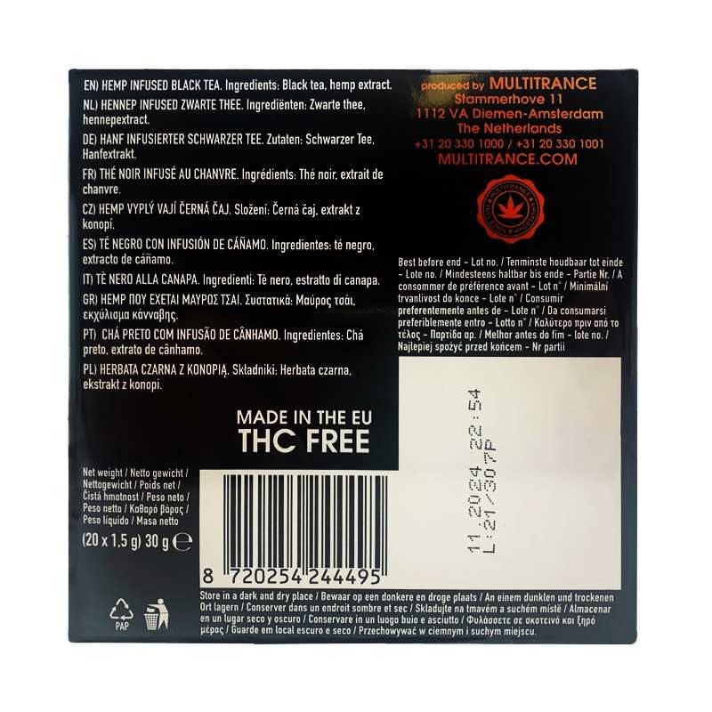 Thé au CBD silver haze | MULTITRANCE Thé au CBD silver haze | MULTITRANCE