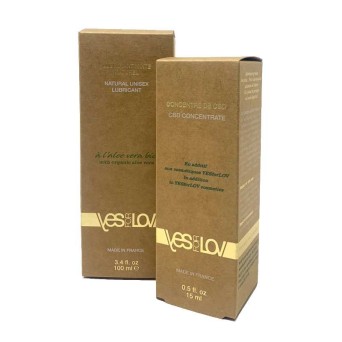 Lubrifiant mixte naturel CBD & aloé vera | Yes For Love