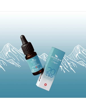 Huile CBD 20% full spectrum | ALPAISIA L'ORIGINAL