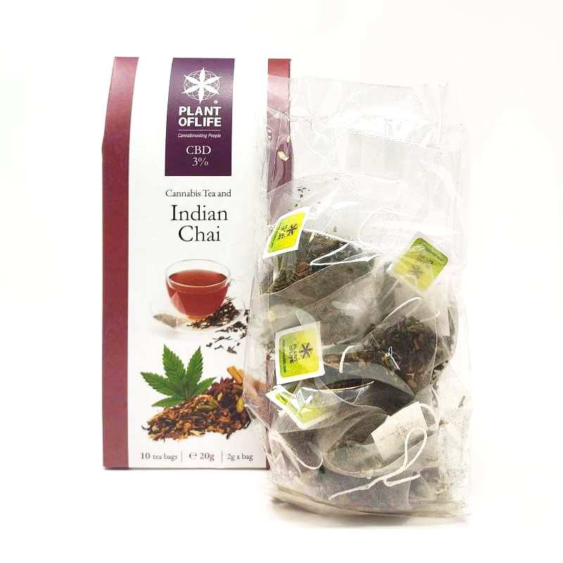 Thé au CBD bio indian chai | PLANT OF LIFE