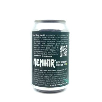 Bière CBD - canette 33cl | Menhir