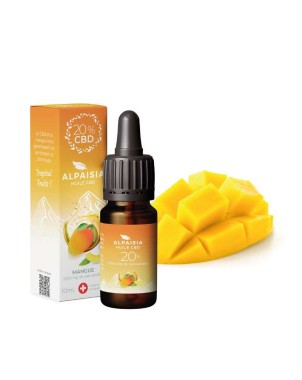 Huile CBD 20% broad spectrum mangue | ALPAISIA