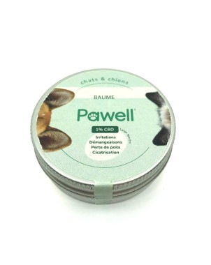 Baume CBD 1% apaisant animaux | Pawell