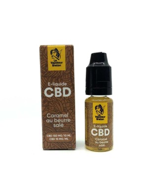 E-liquide CBD 150mg caramel | Le Vapoteur Breton