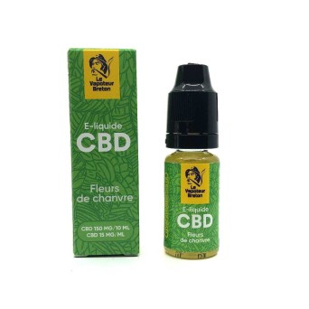 E-liquide CBD 150mg fleurs de chanvre | Le Vapoteur Breton