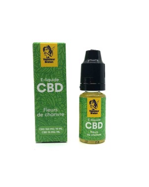 E-liquide CBD 150mg fleurs de chanvre | Le Vapoteur Breton