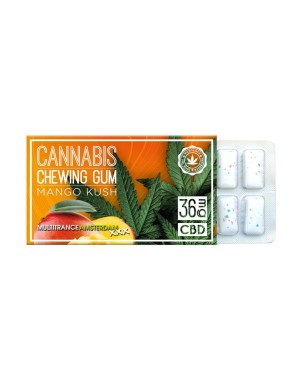 Chewing-gum CBD 36mg mangue | Multitrance