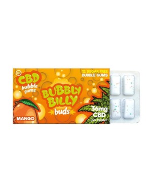 Chewing-gum CBD 36mg mangue | Bubbly Billy