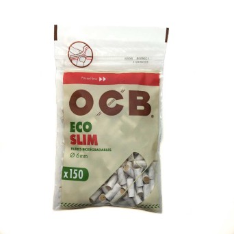 Filtres biodégradables eco slim x 150 | OCB