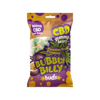 Bonbons CBD 300mg fruit de la passion | BUBBLY BILLY