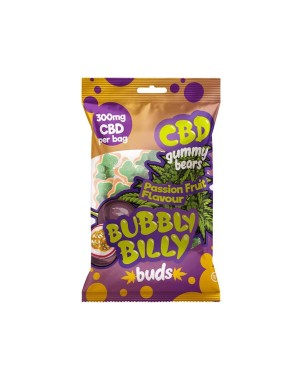 Bonbons CBD 300mg fruit de la passion | BUBBLY BILLY
