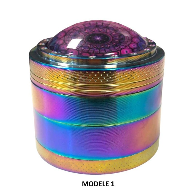 Grinder 50mm Epoxy Rainbow | Zorr (Modèle 1)