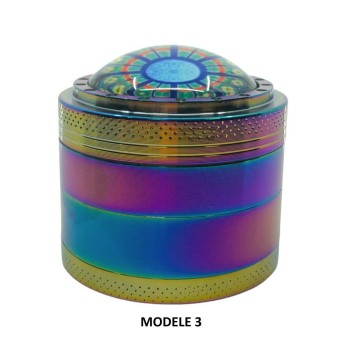 Grinder 50mm Epoxy Rainbow | Zorr (Modèle 1)