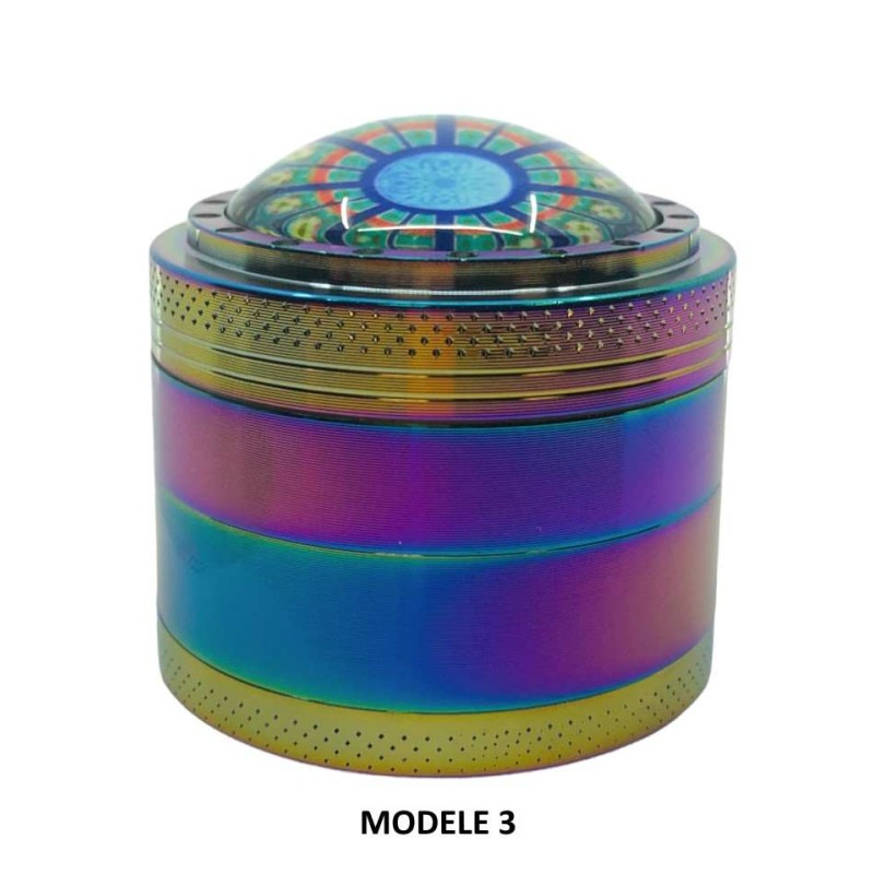 Grinder 50mm Epoxy Rainbow | Zorr (Modèle 1)