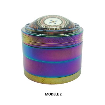 Grinder 50mm Epoxy Rainbow | Zorr (Modèle 1)