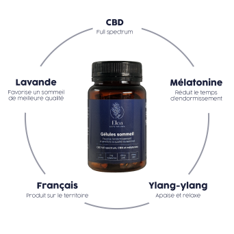 Gélule CBD sommeil | ELEA