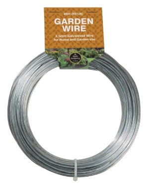 20 m de fil de jardin 2,5mm galvanisé