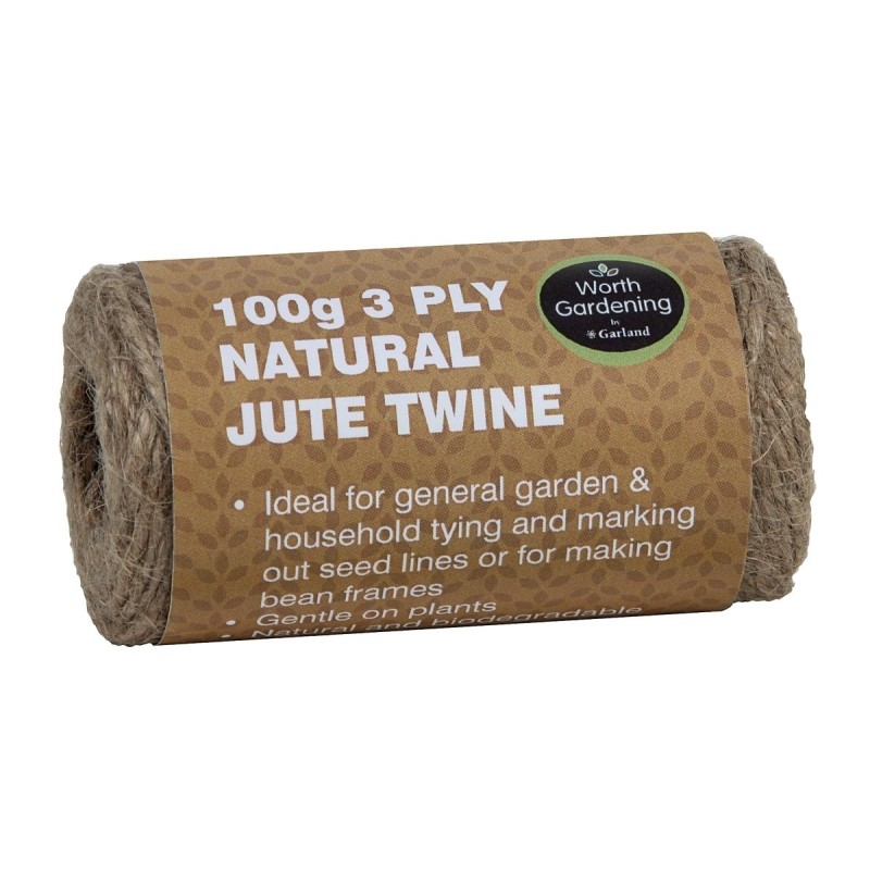 3 plis de ficelle de jute naturelle 100g