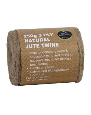3 plis de ficelle de jute naturelle 250g