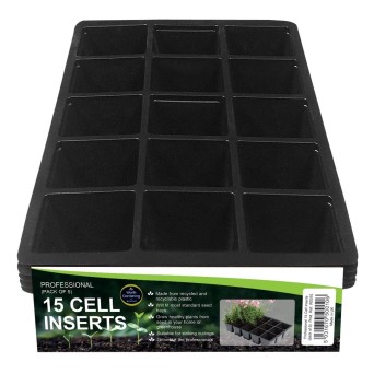 Inserts professionnels 15 cellules (lot de 5)