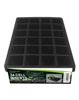 Inserts professionnels 24 cellules (lot de 5)