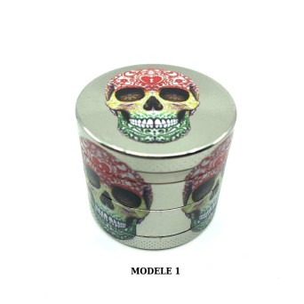 Grinder 40mm Hippie skull (Modèle 4)