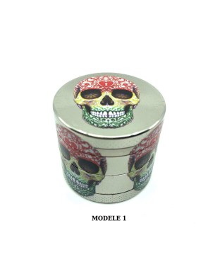 Grinder 40mm Hippie skull (Modèle 4)