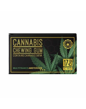 Chewing-gum CBD 17mg chanvre | Multitrance