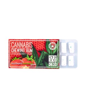 Chewing-gum CBD 17mg fraise | Multitrance