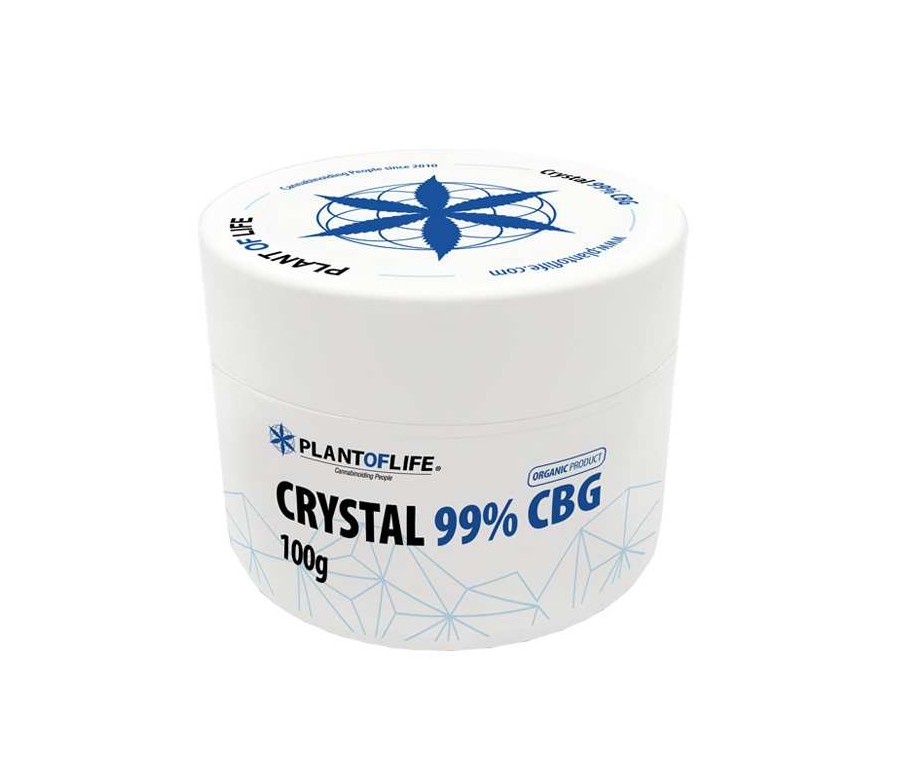 Cristaux de CBG 99% - 100gr | Plant of Life