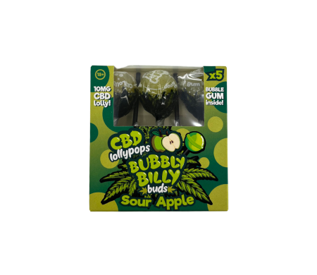Sucette CBD pomme - 100 pcs | BUBBLY BILLY